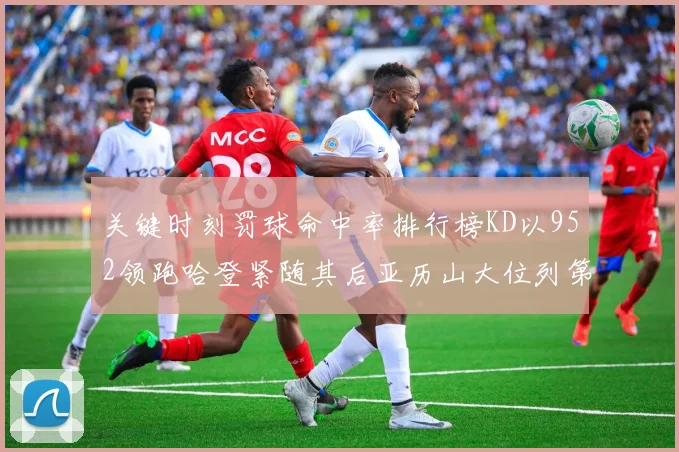 关键时刻罚球命中率排行榜KD以952领跑哈登紧随其后亚历山大位列第六